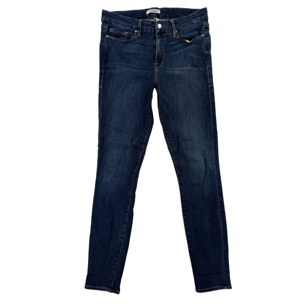Good American Good Legs Jeans Womens 8/29 Blue Medium Wash Mid Rise Skinny USA